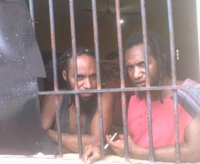 Prisoners from the ‘Timika 6’ case, recently released after eight months in prison for political activity - Private 2Inyerop