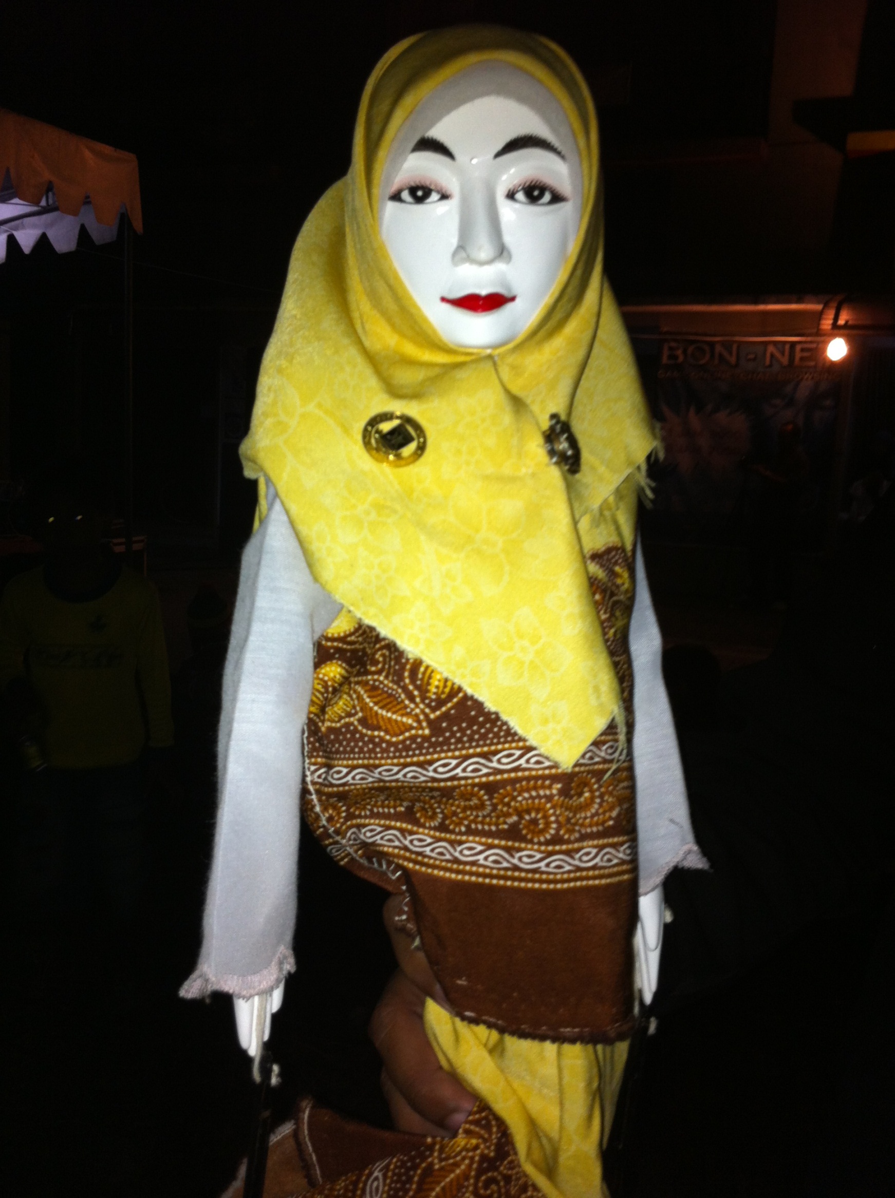 Ledia’s likeness in puppet form - Tom Power 5. Power 5